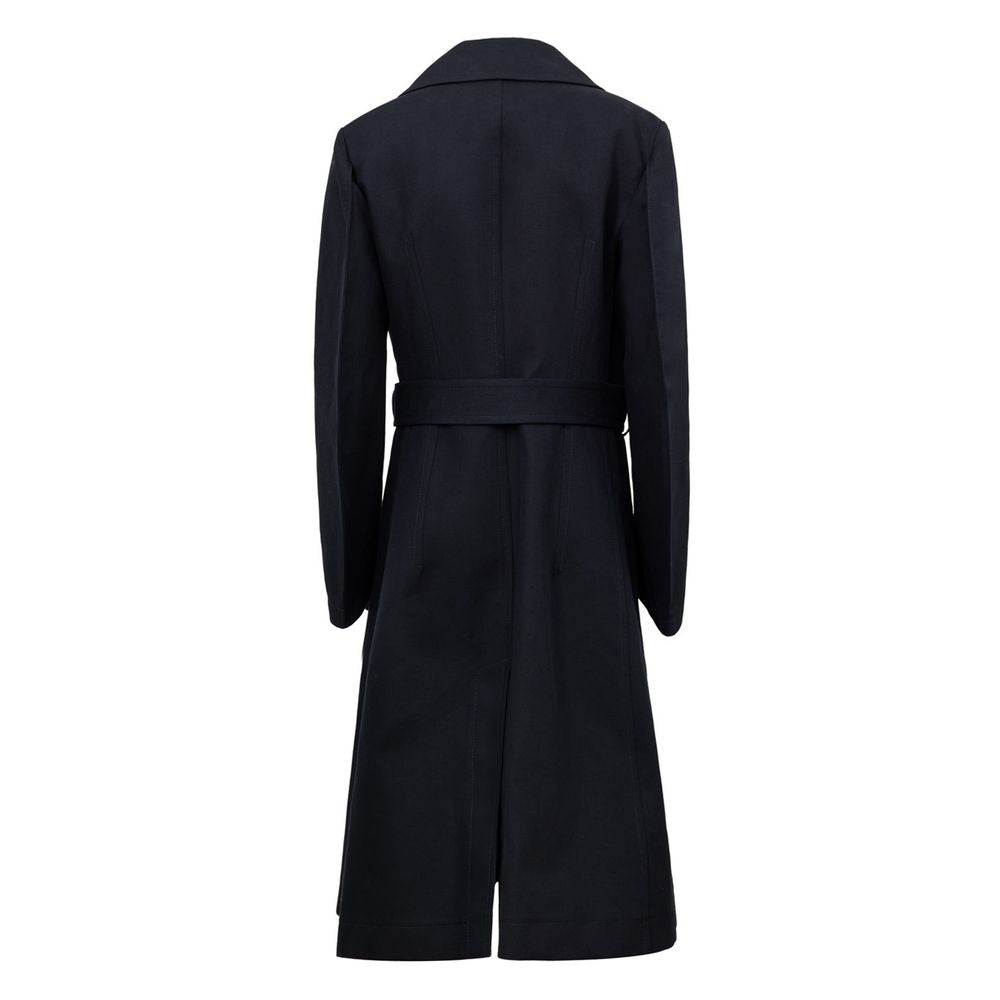 Trench-coat en coton bleu Bottega Veneta