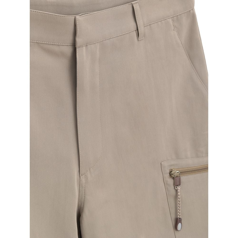 Cargo en coton beige Dior