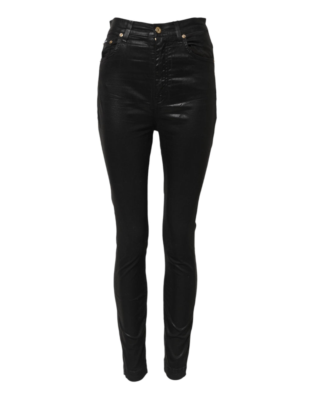 Jean skinny taille haute noir GRACE de Dolce &amp; Gabbana