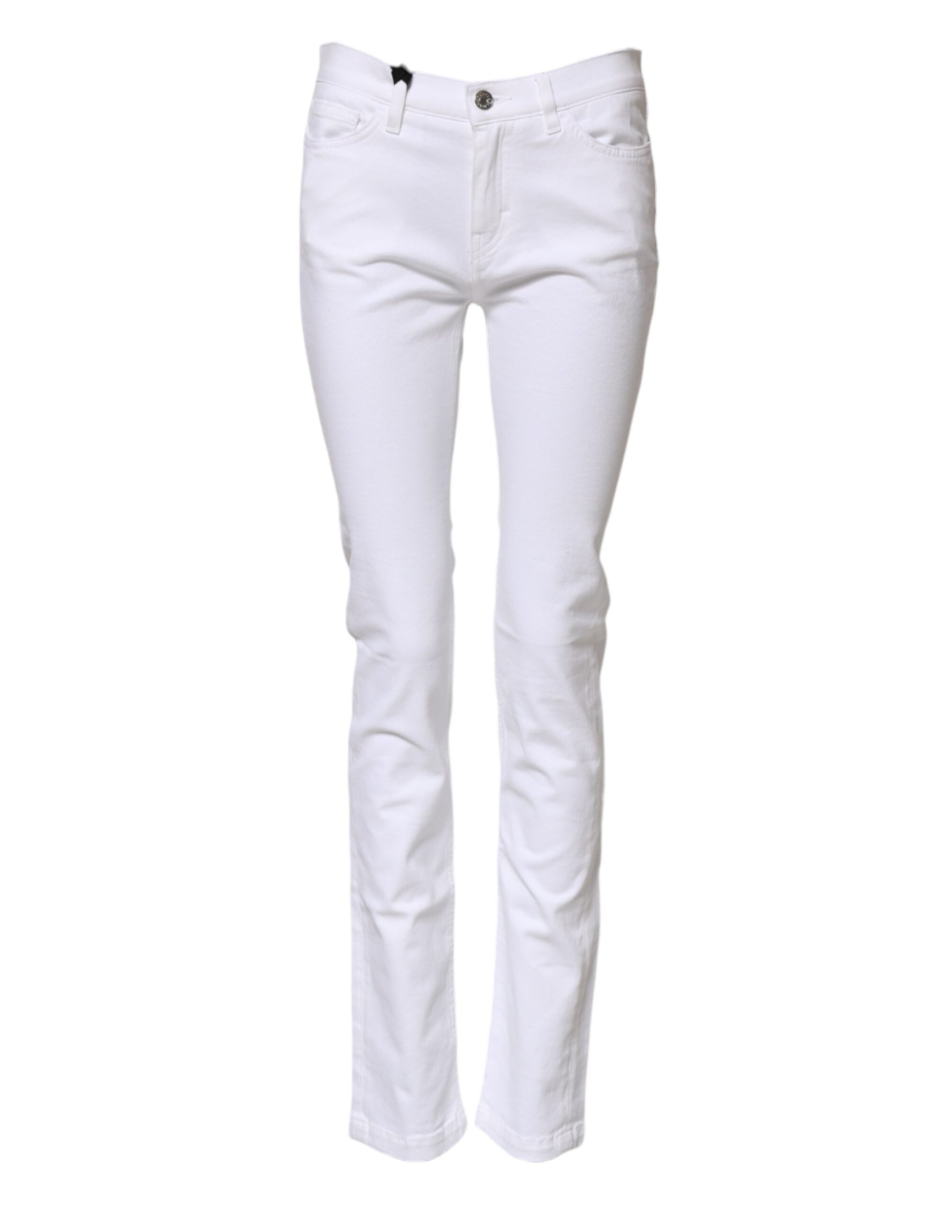 Jean skinny taille moyenne blanc GRACE de Dolce &amp; Gabbana 