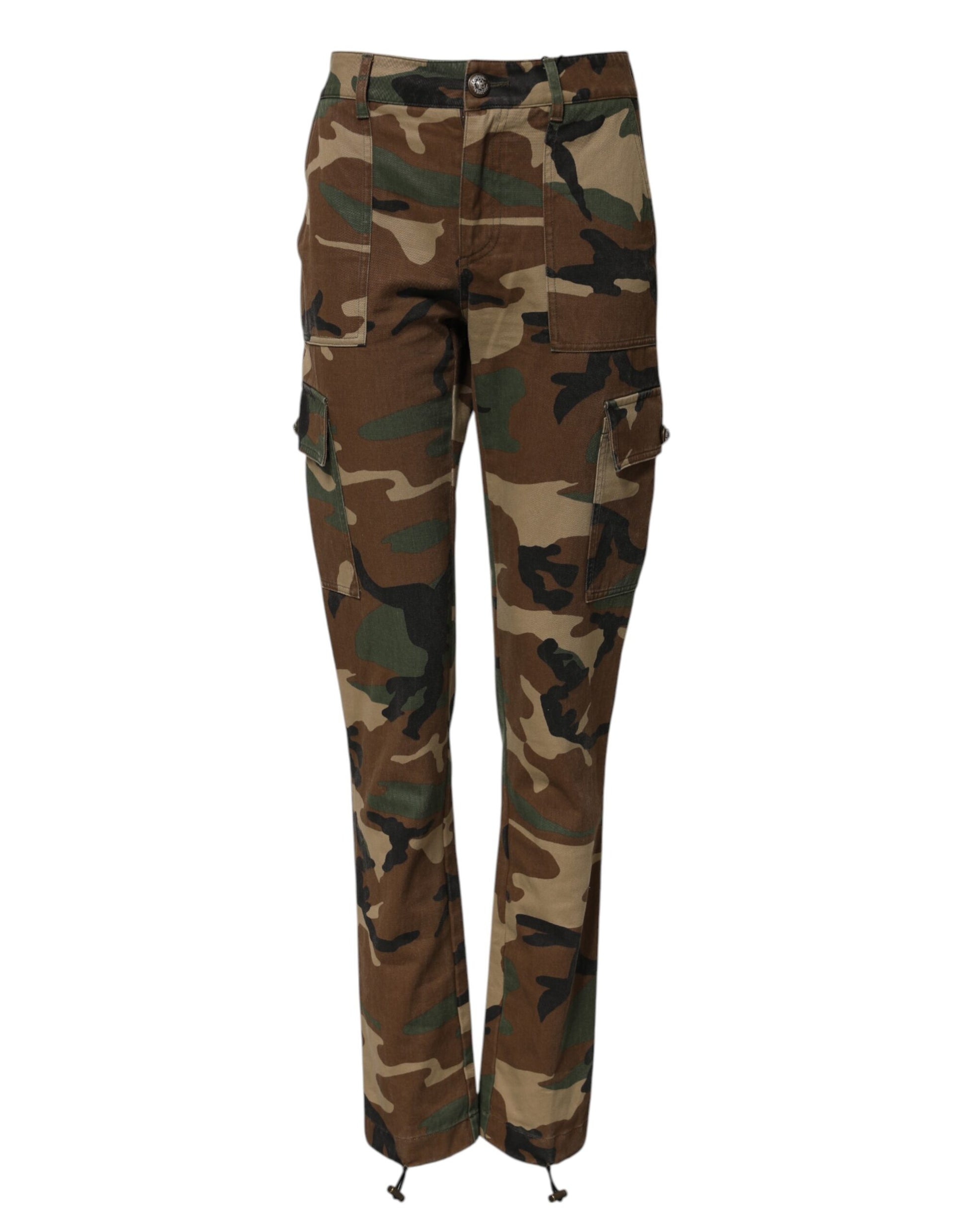 Pantalon cargo camouflage multicolore Dolce &amp; Gabbana