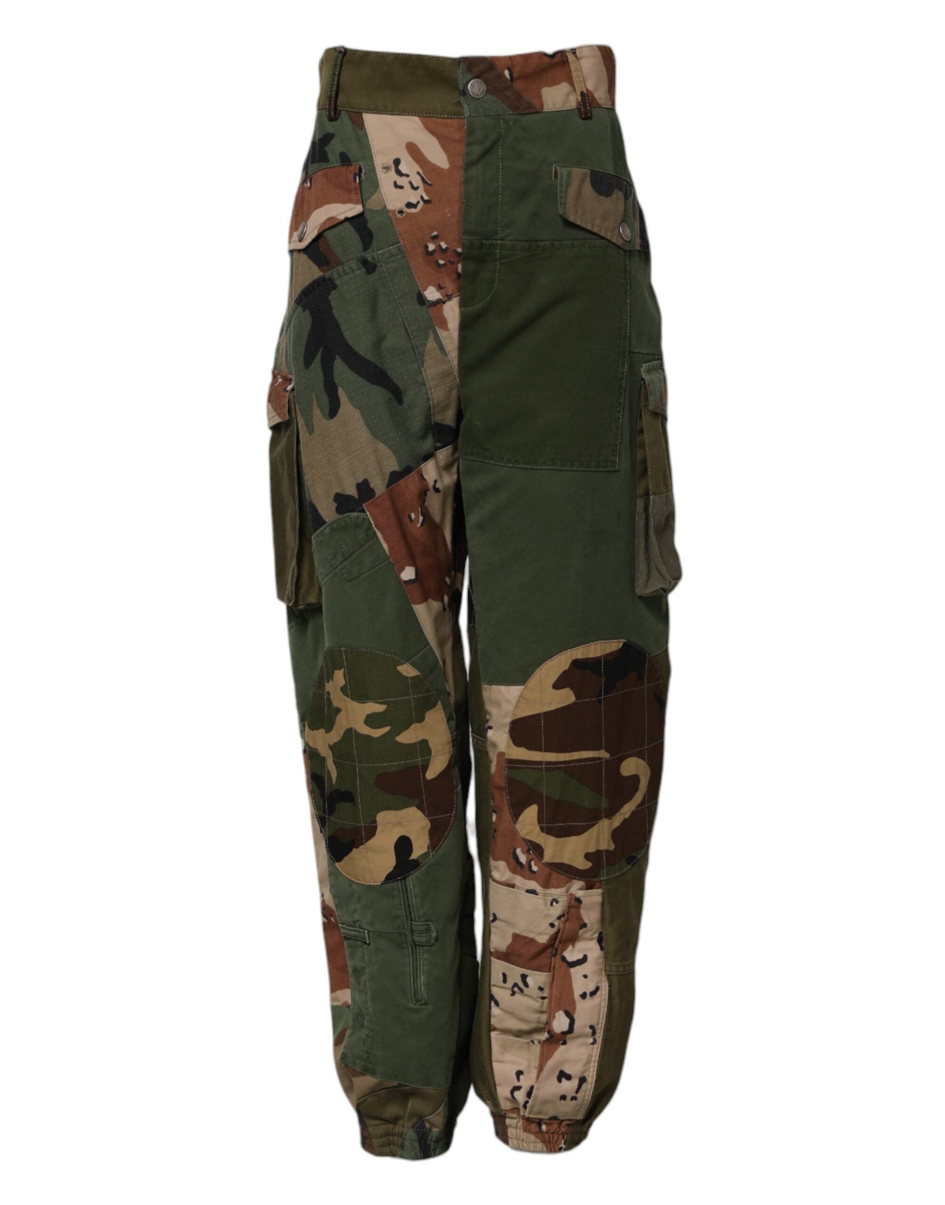 Pantalon cargo camouflage multicolore Dolce &amp; Gabbana