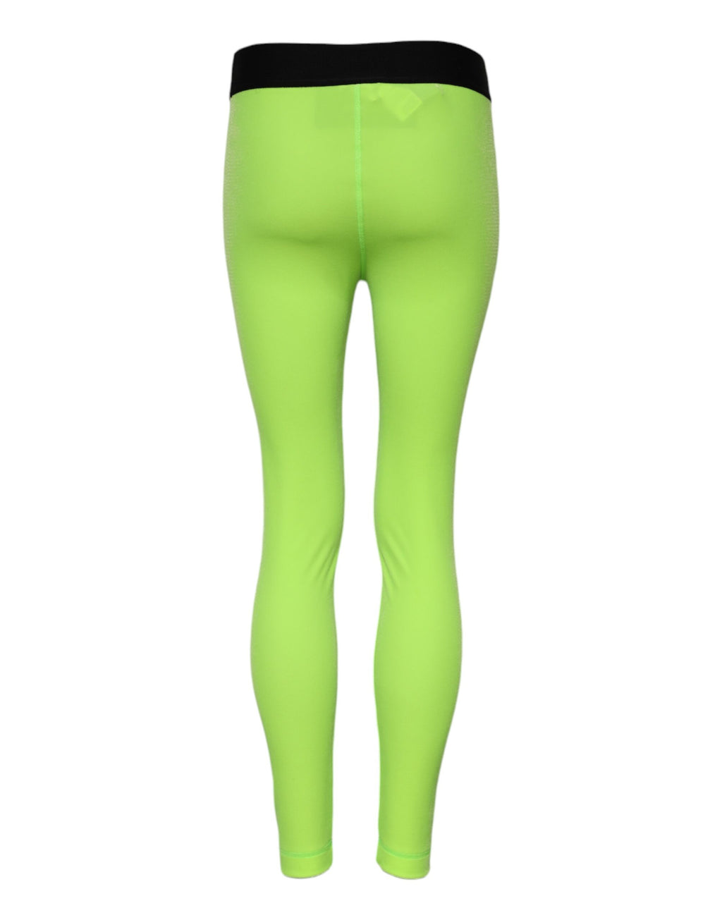 Pantalon legging slim en nylon vert Dolce &amp; Gabbana 