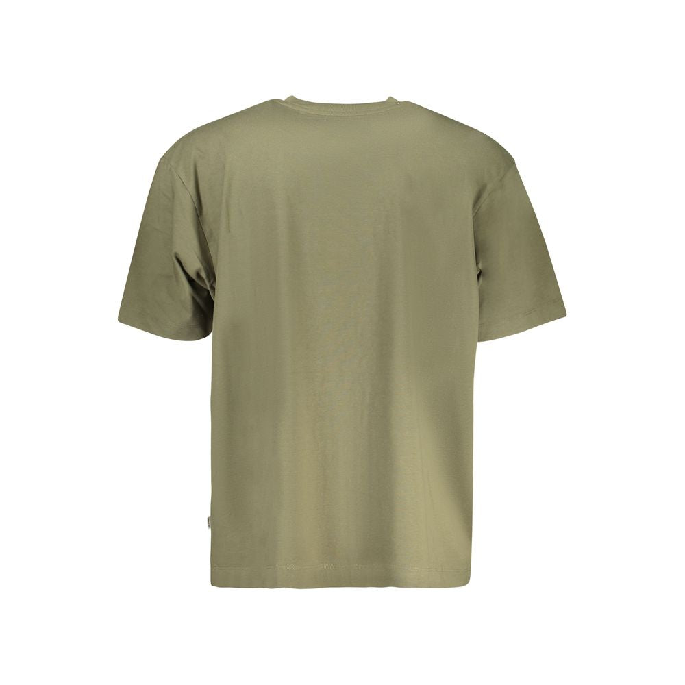 T-shirt Guess Jeans en coton vert pour homme