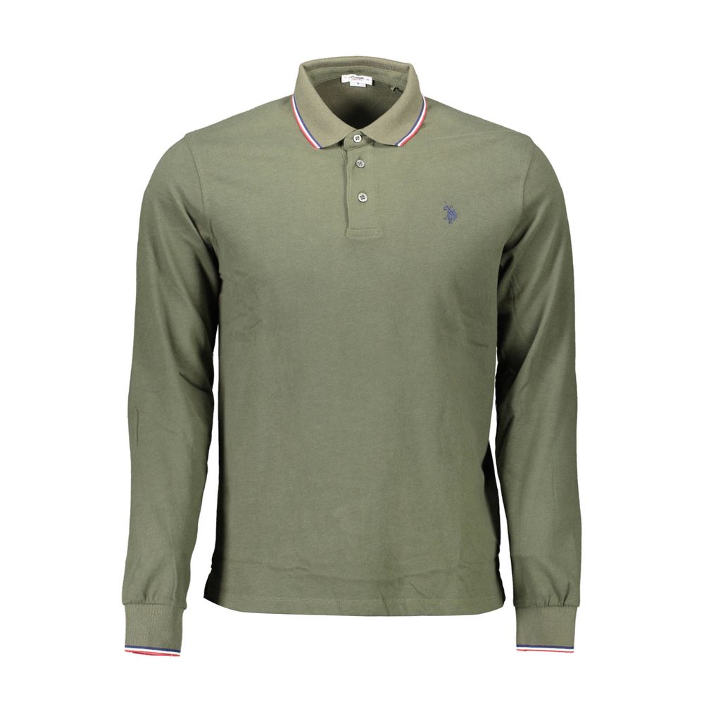 Polo vert en coton US POLO ASSN.