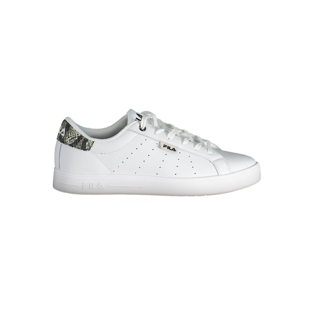 Baskets Fila blanches en polyester