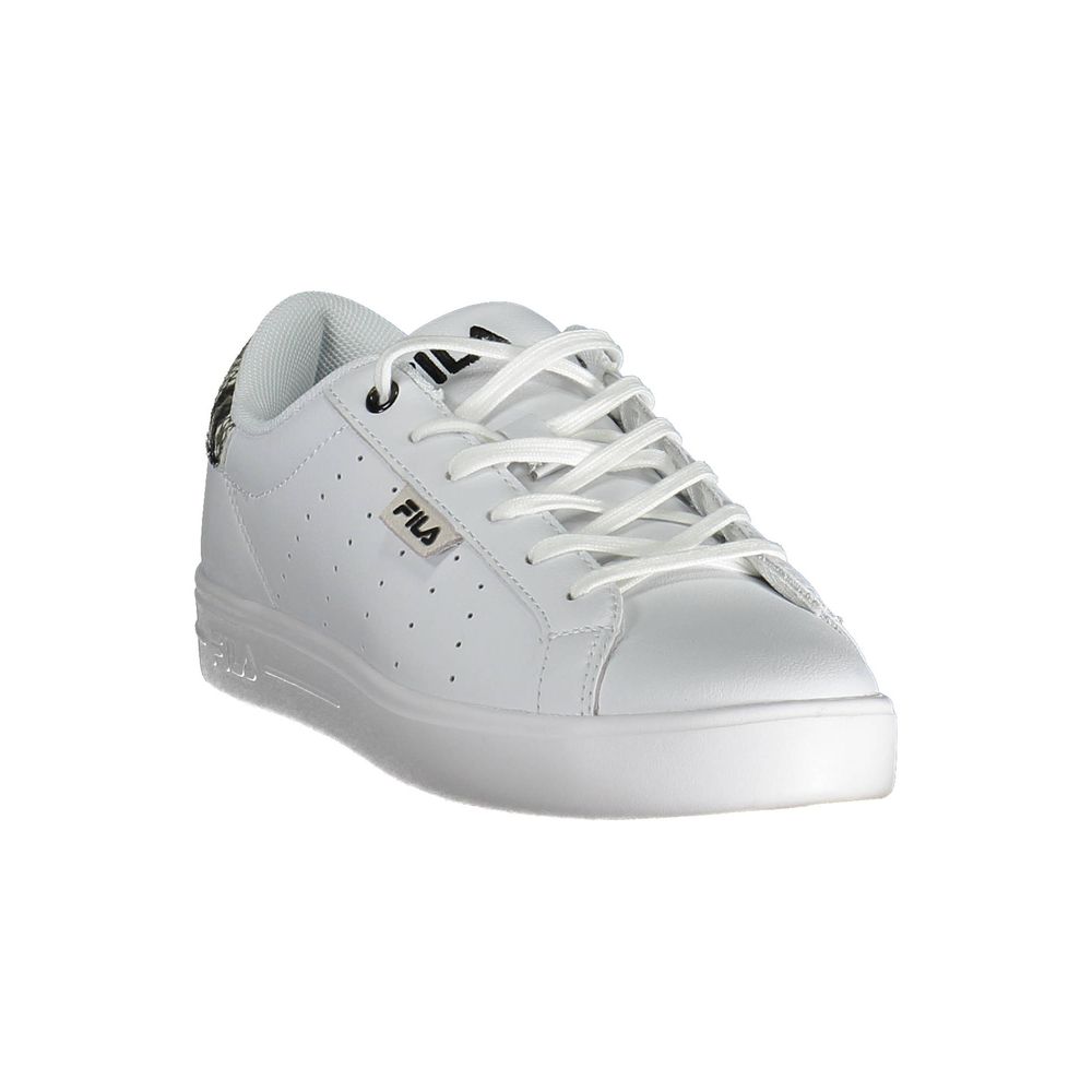 Baskets Fila blanches en polyester
