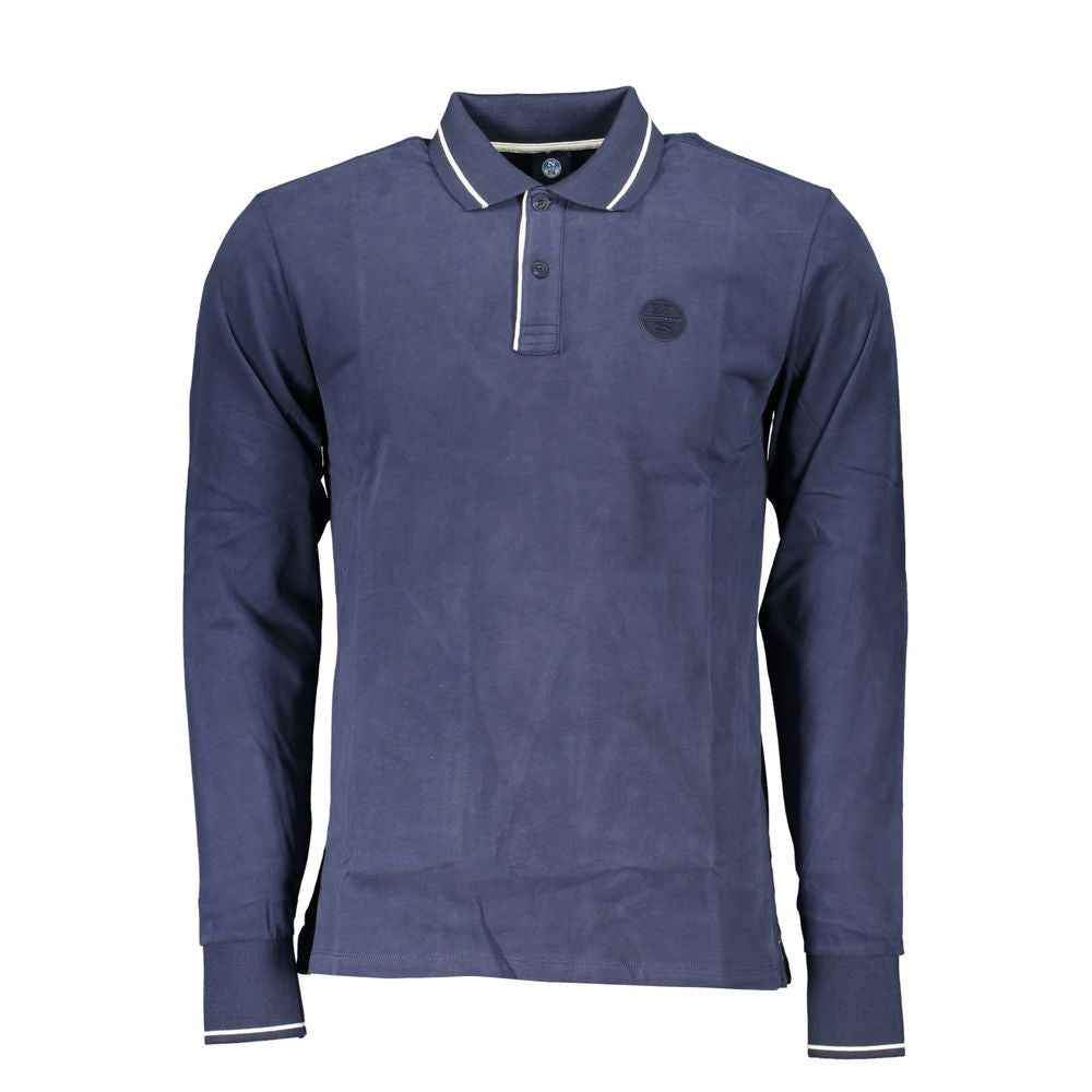 Polo en coton bleu North Sails