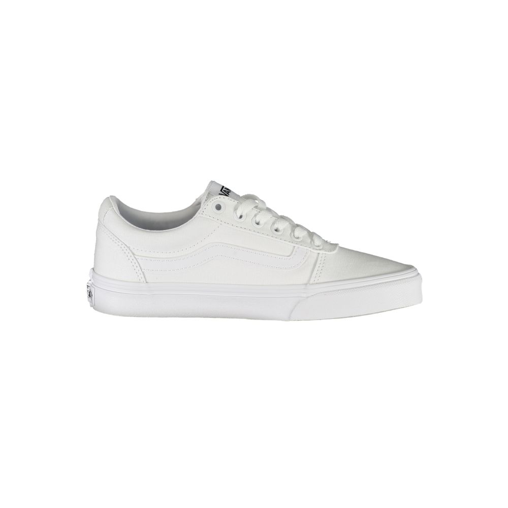 Baskets Vans blanches en polyester