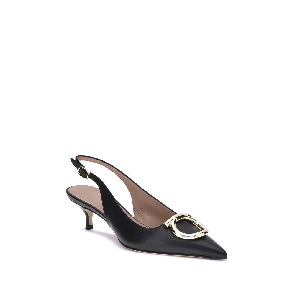 Escarpins à bride arrière Gancini de Ferragamo