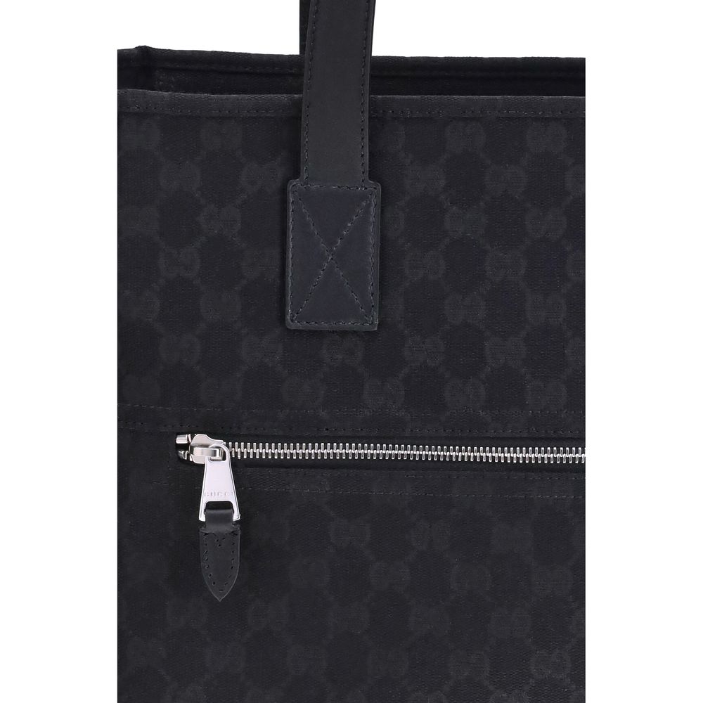 Sac fourre-tout en tissu Gucci GG