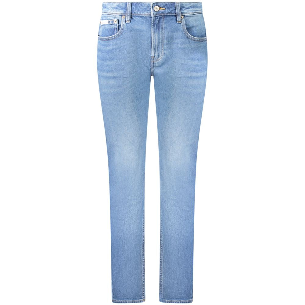 Jean et pantalon en coton bleu Calvin Klein