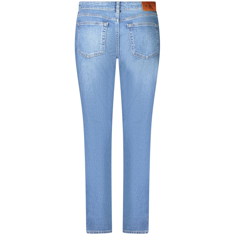 Jean et pantalon en coton bleu Calvin Klein