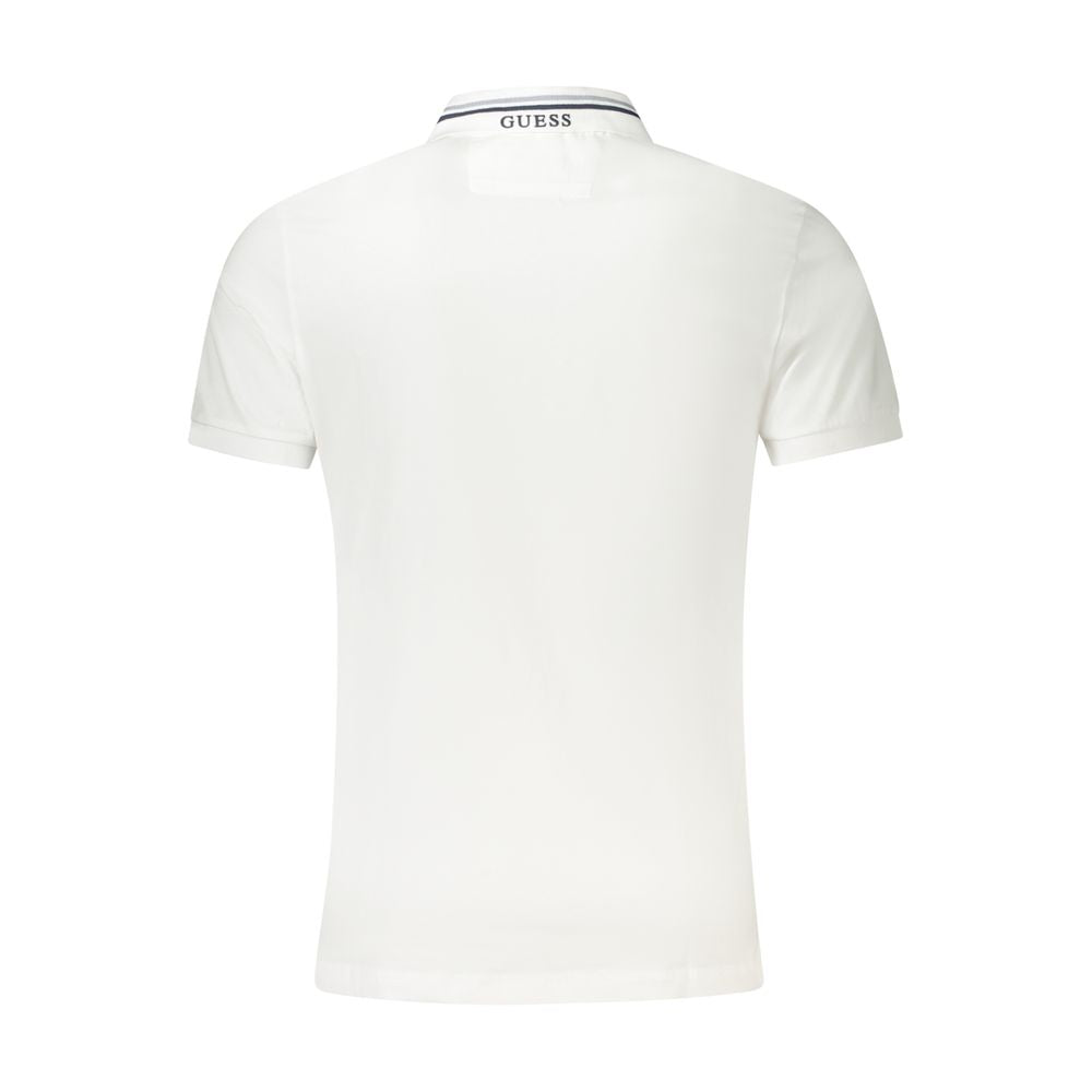 Polo en coton blanc Guess Jeans