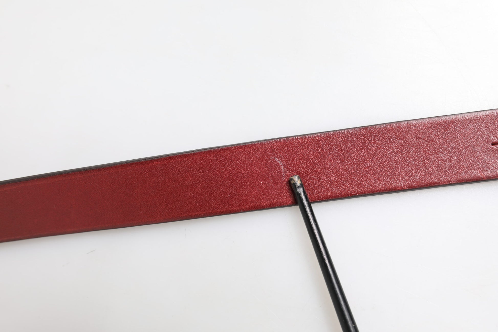 Ceinture classique en cuir marron Dolce &amp; Gabbana avec boucle en métal et logo
