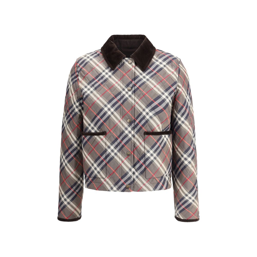 Veste matelassée à carreaux Burberry