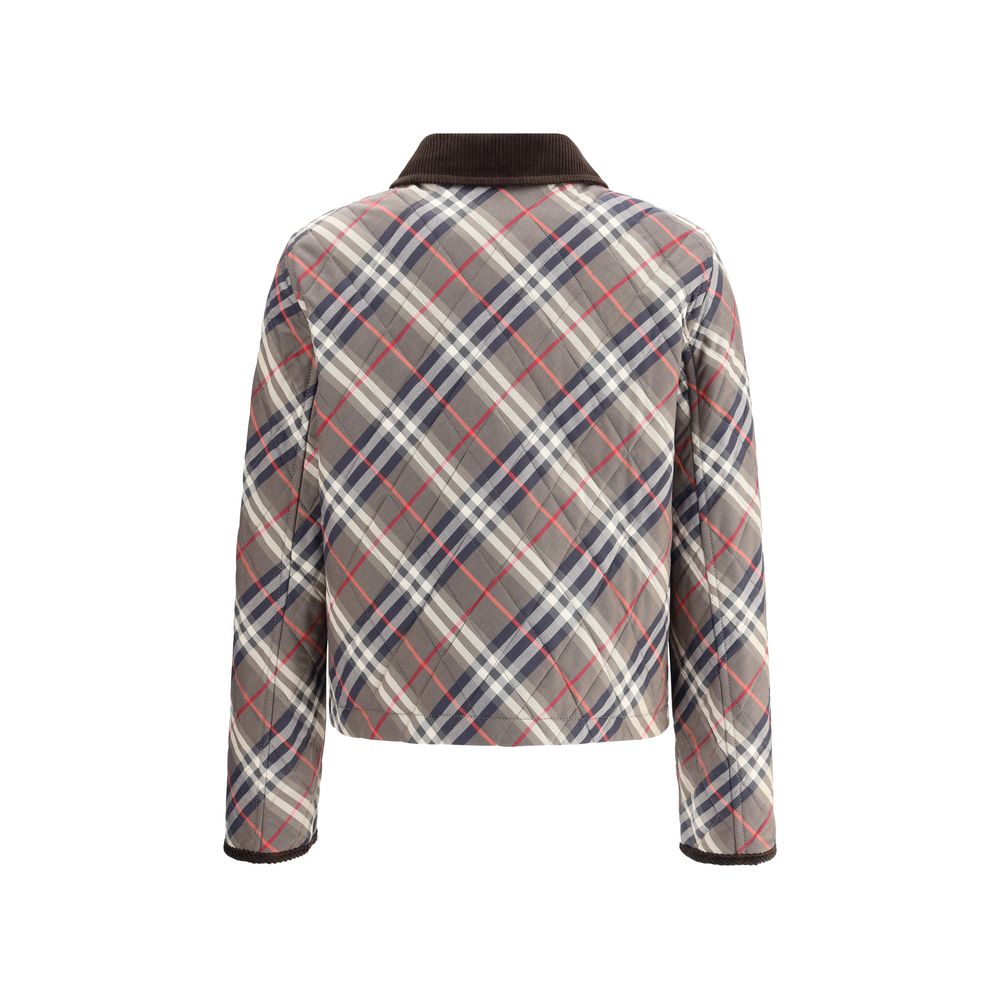 Veste matelassée à carreaux Burberry
