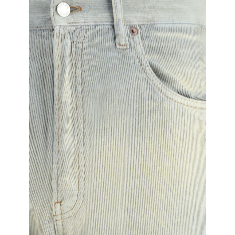 Pantalon en velours Prada