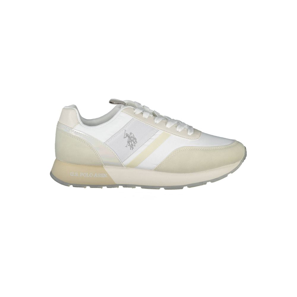 Baskets blanches en nylon US POLO ASSN.