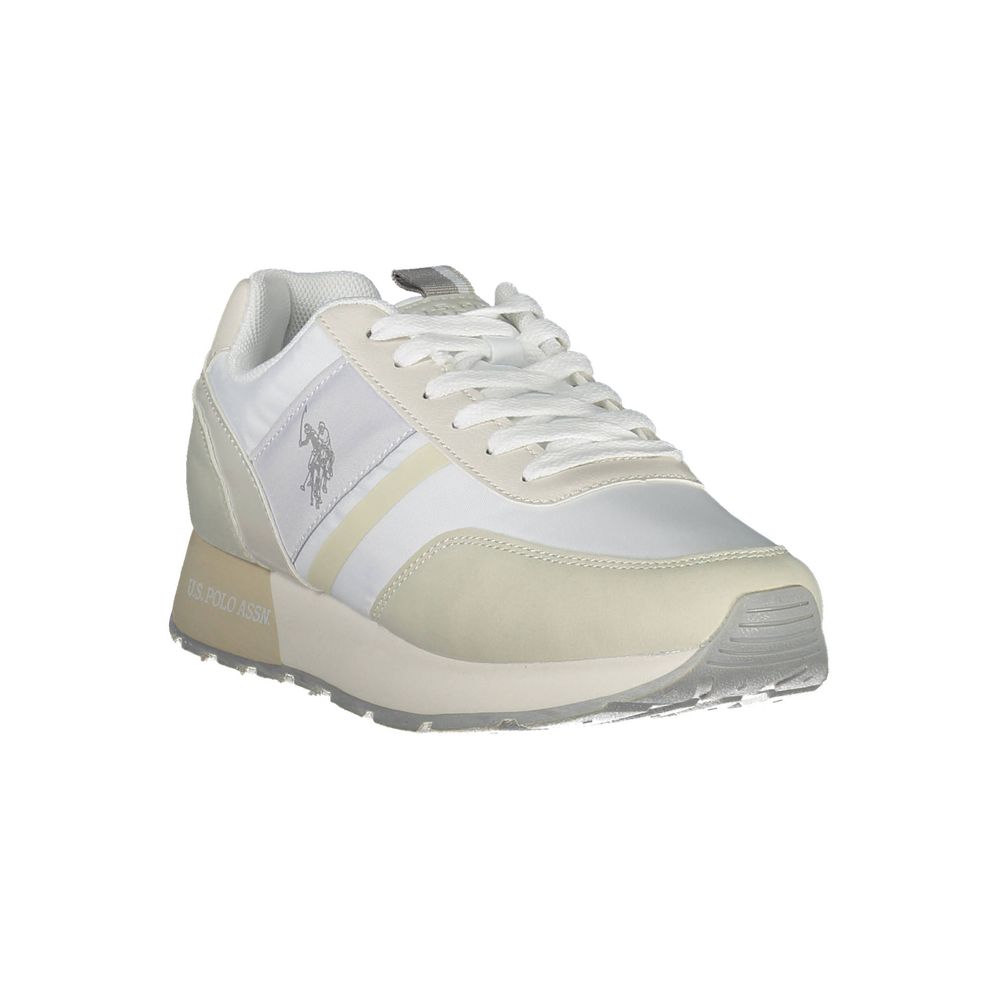 Baskets blanches en nylon US POLO ASSN.
