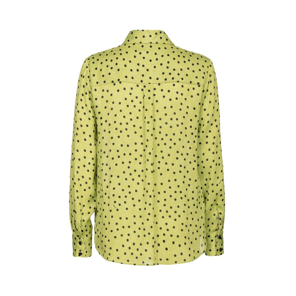 Chemise verte en polyester PINKO