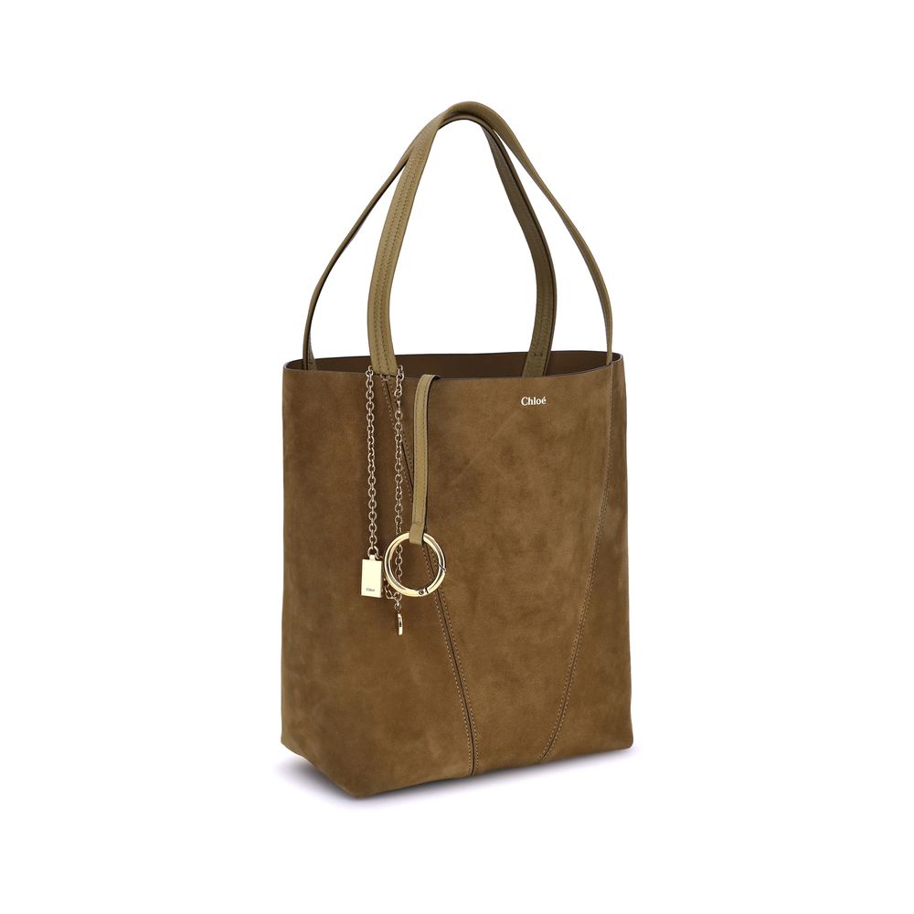 Sac fourre-tout Spin en daim Chloé