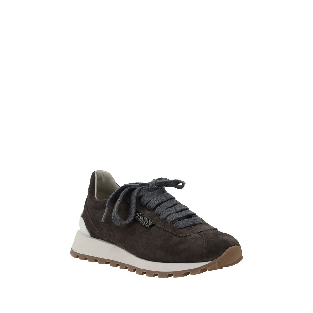 Baskets Brunello Cucinelli avec ornements emblématiques