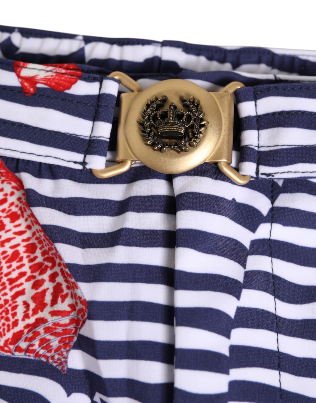 Maillot de bain à rayures multicolores Dolce &amp; Gabbana
