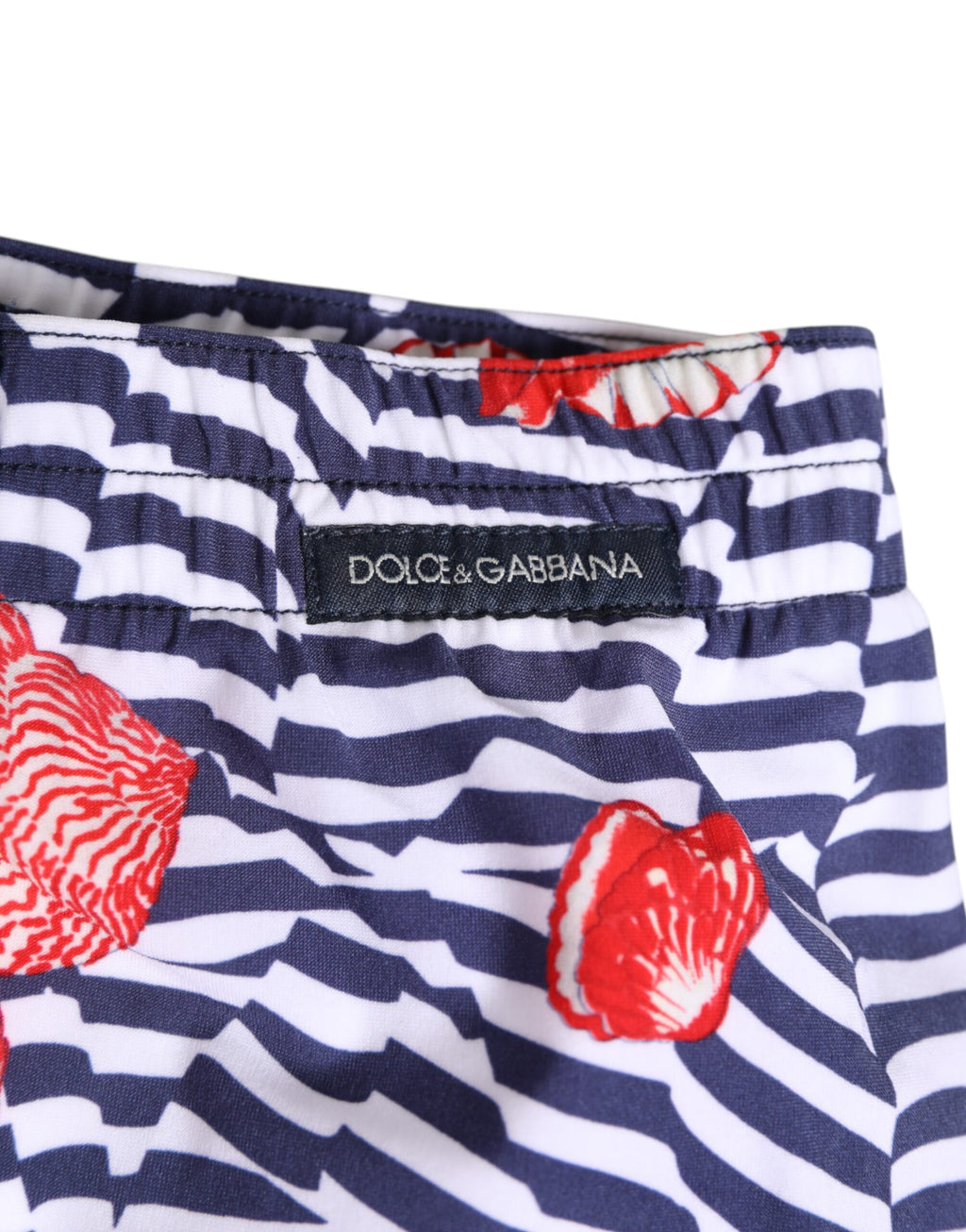 Maillot de bain à rayures multicolores Dolce &amp; Gabbana