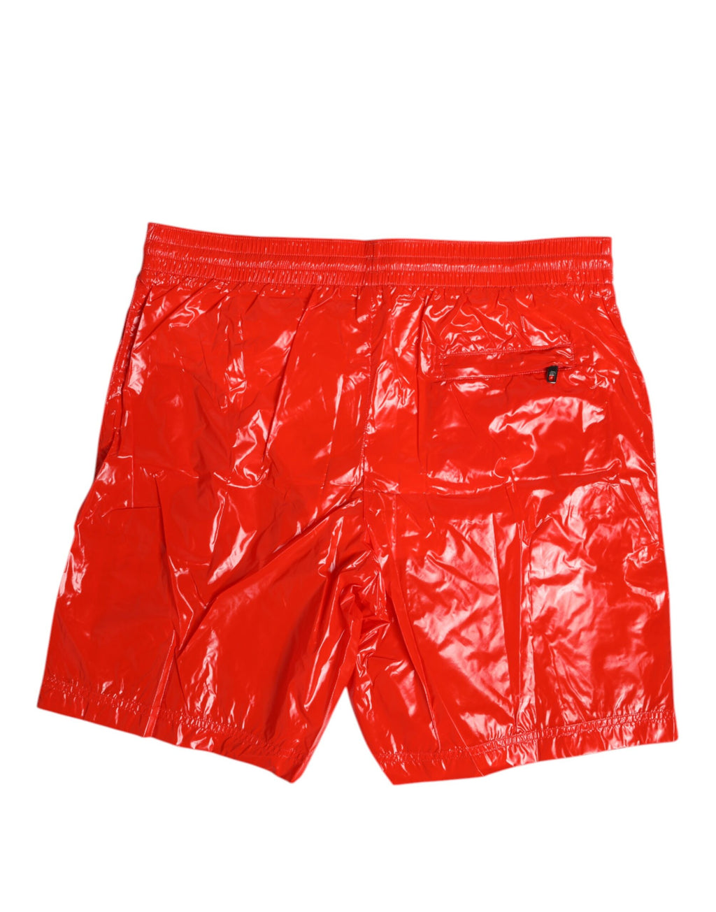 Maillots de bain Dolce &amp; Gabbana en nylon rouge avec cordon de serrage