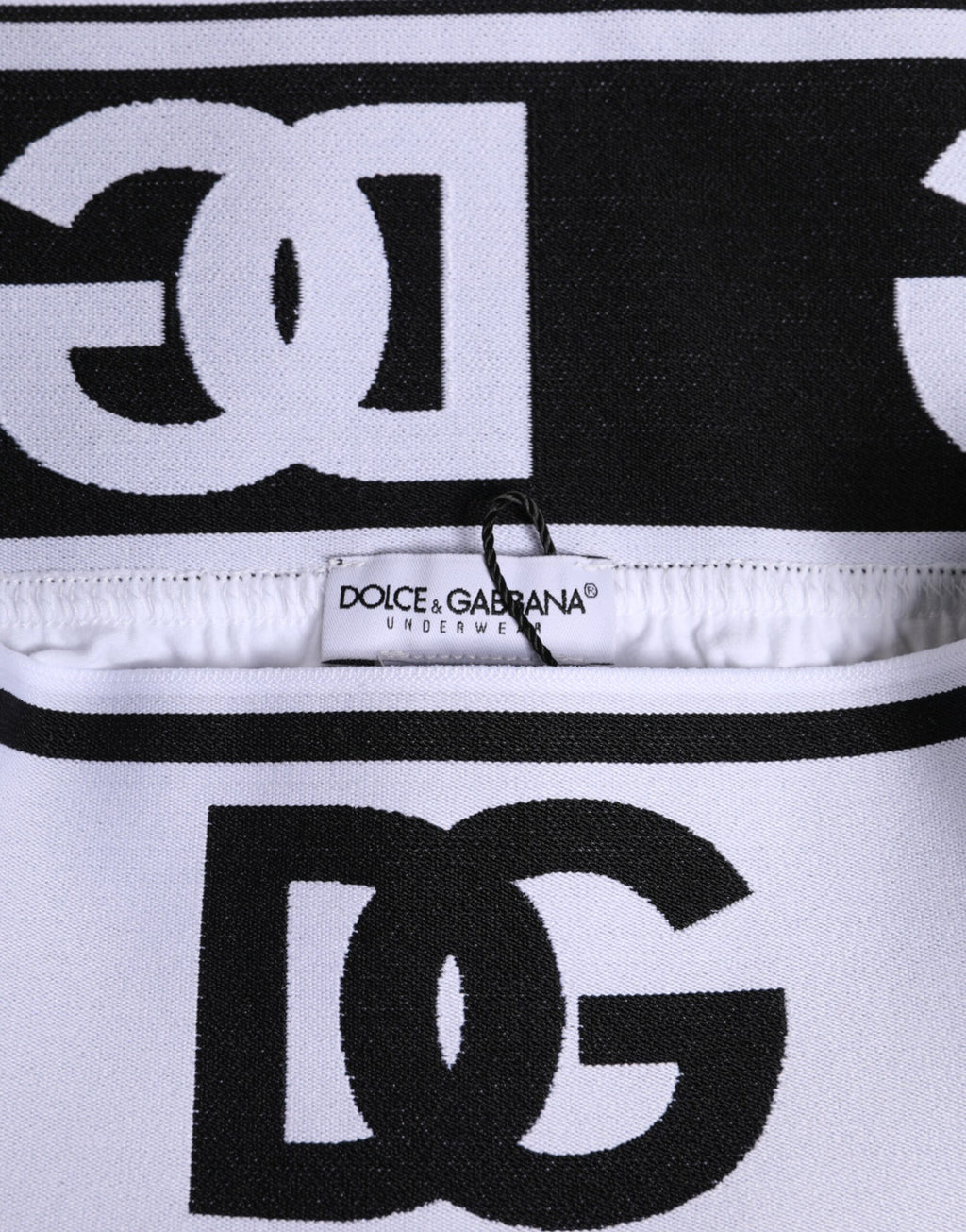 Boxer classique en coton stretch blanc Dolce &amp; Gabbana