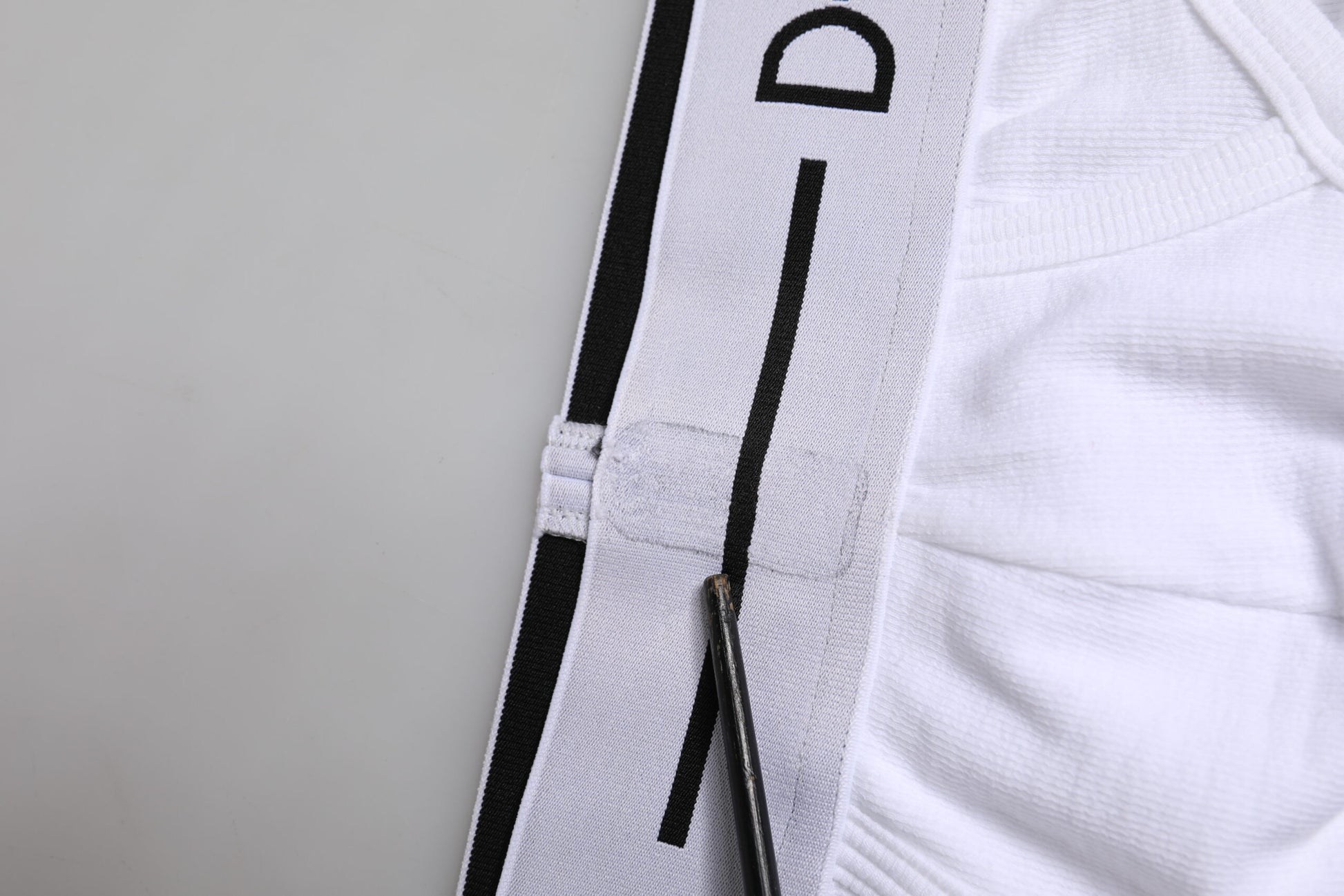 Sous-vêtement classique en coton stretch blanc Dolce &amp; Gabbana