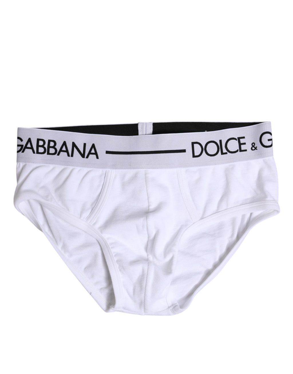 Sous-vêtement classique en coton stretch blanc Dolce &amp; Gabbana