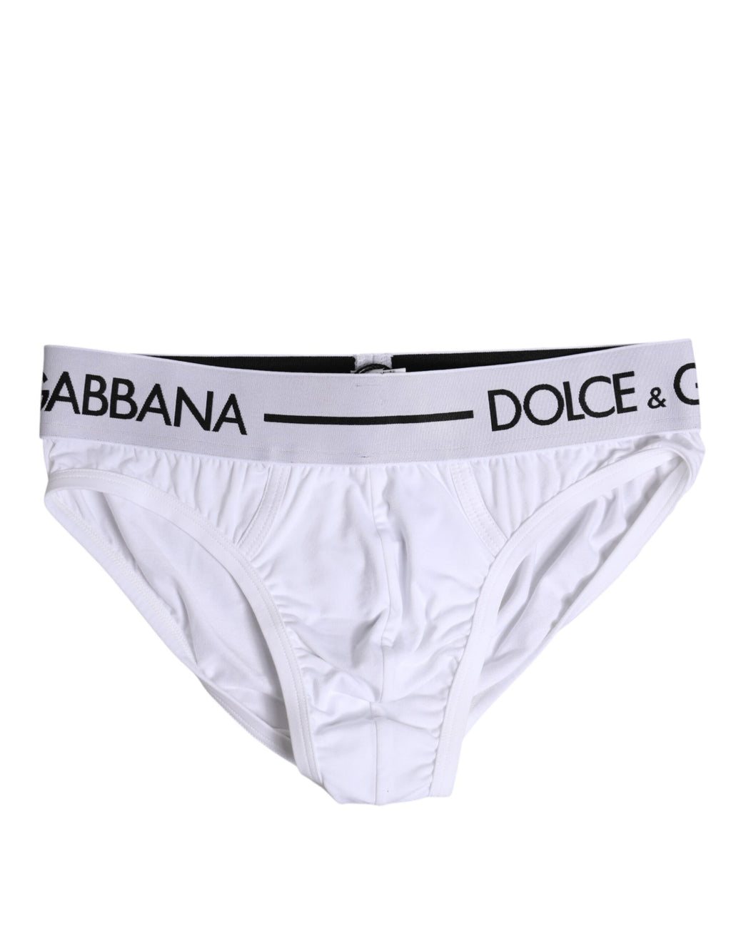 Sous-vêtement classique en coton stretch blanc Dolce &amp; Gabbana