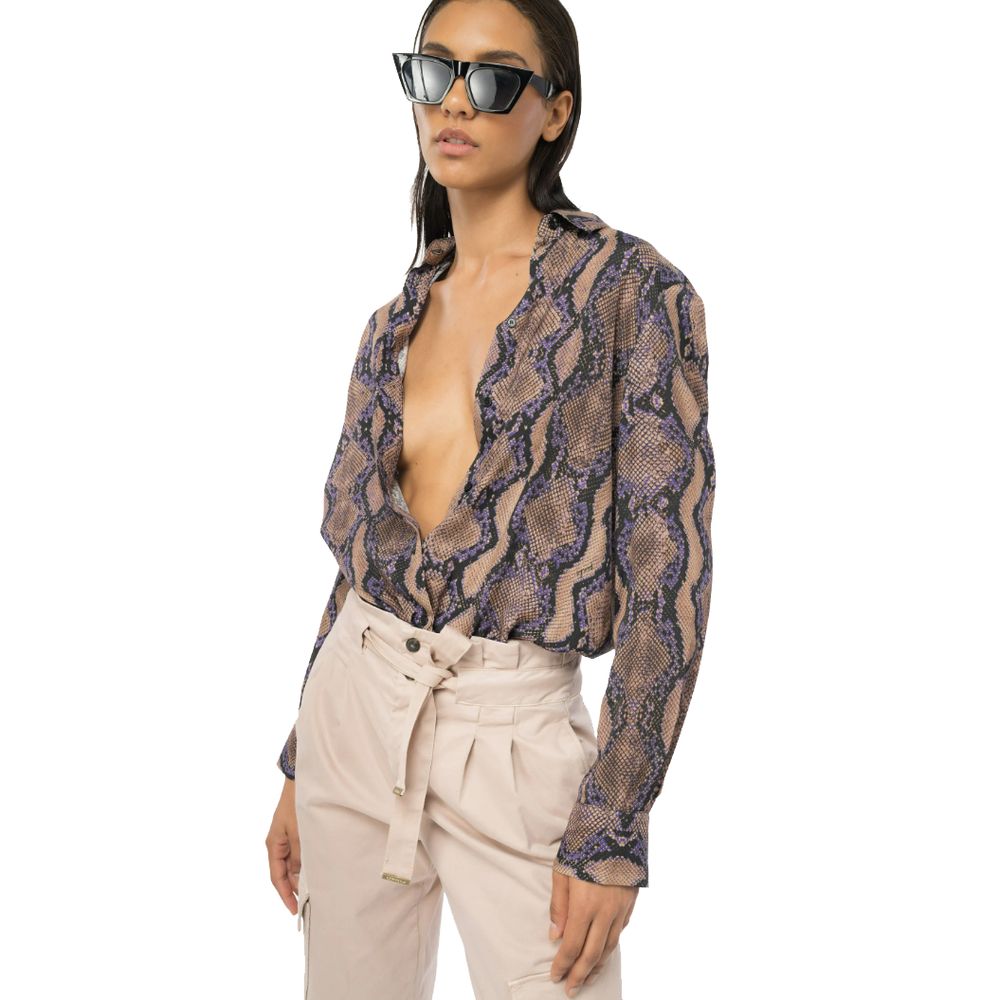Chemise en viscose multicolore PINKO