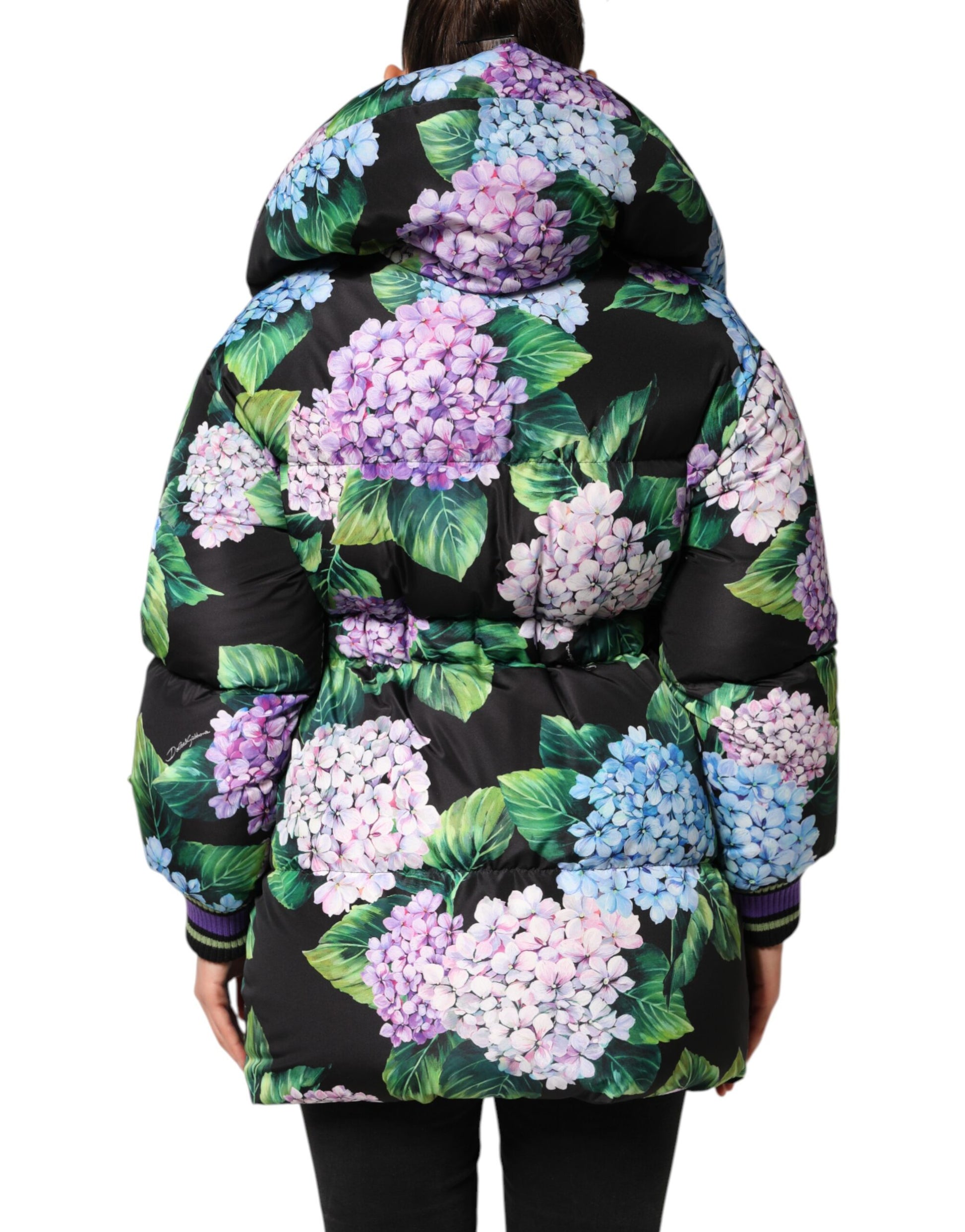 Dolce &amp; Gabbana Doudoune matelassée à imprimé floral multicolore