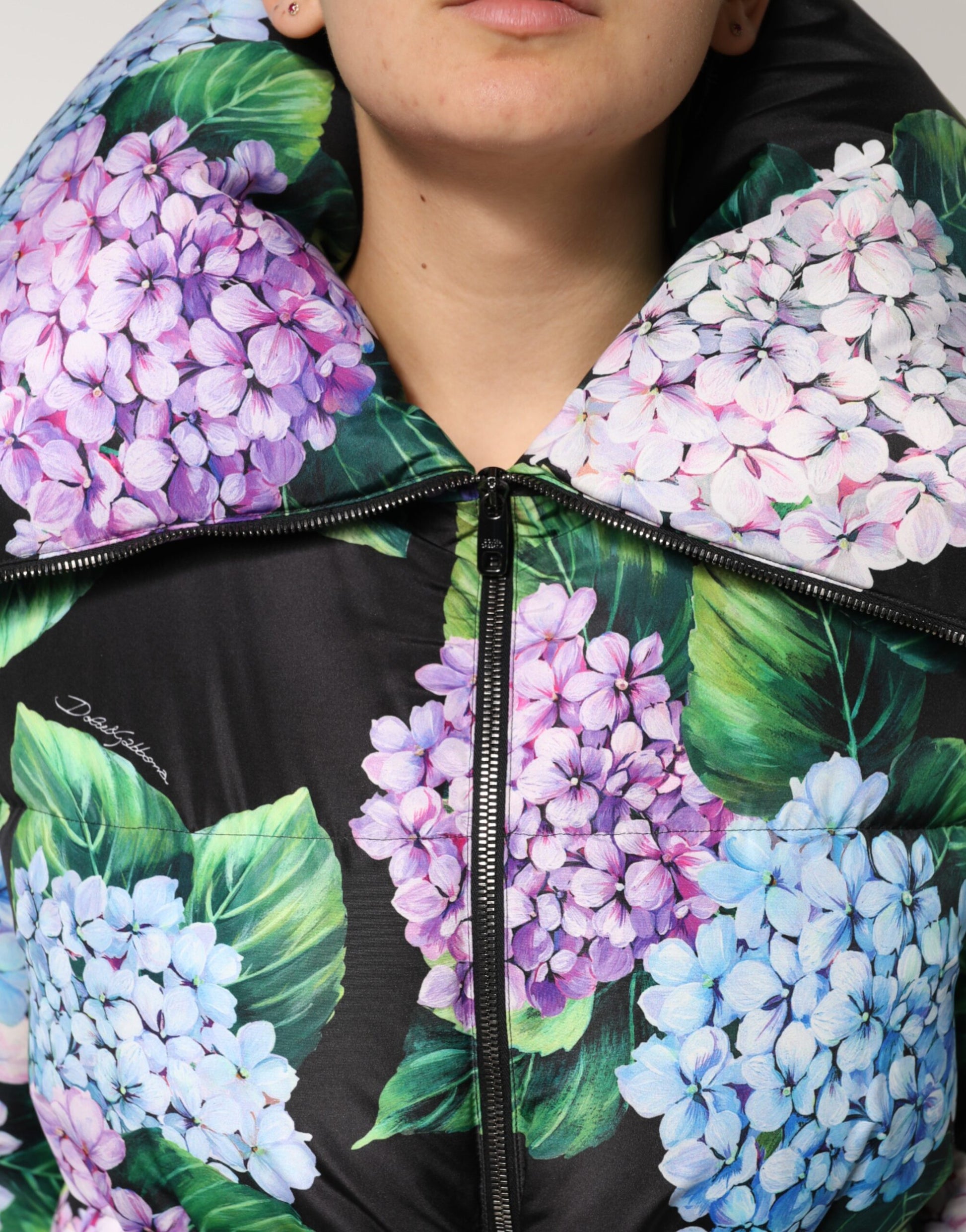 Dolce &amp; Gabbana Doudoune matelassée à imprimé floral multicolore