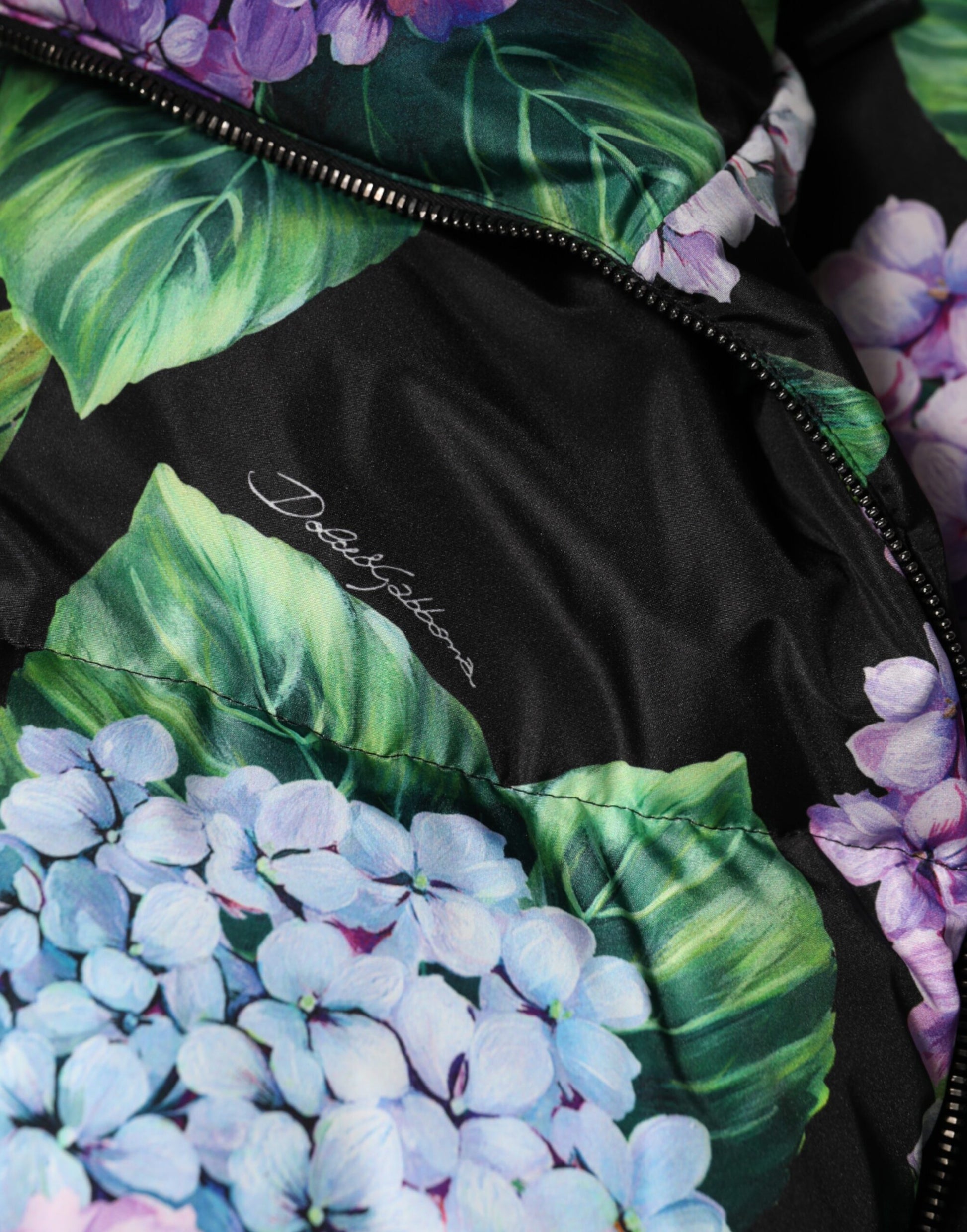 Dolce &amp; Gabbana Doudoune matelassée à imprimé floral multicolore