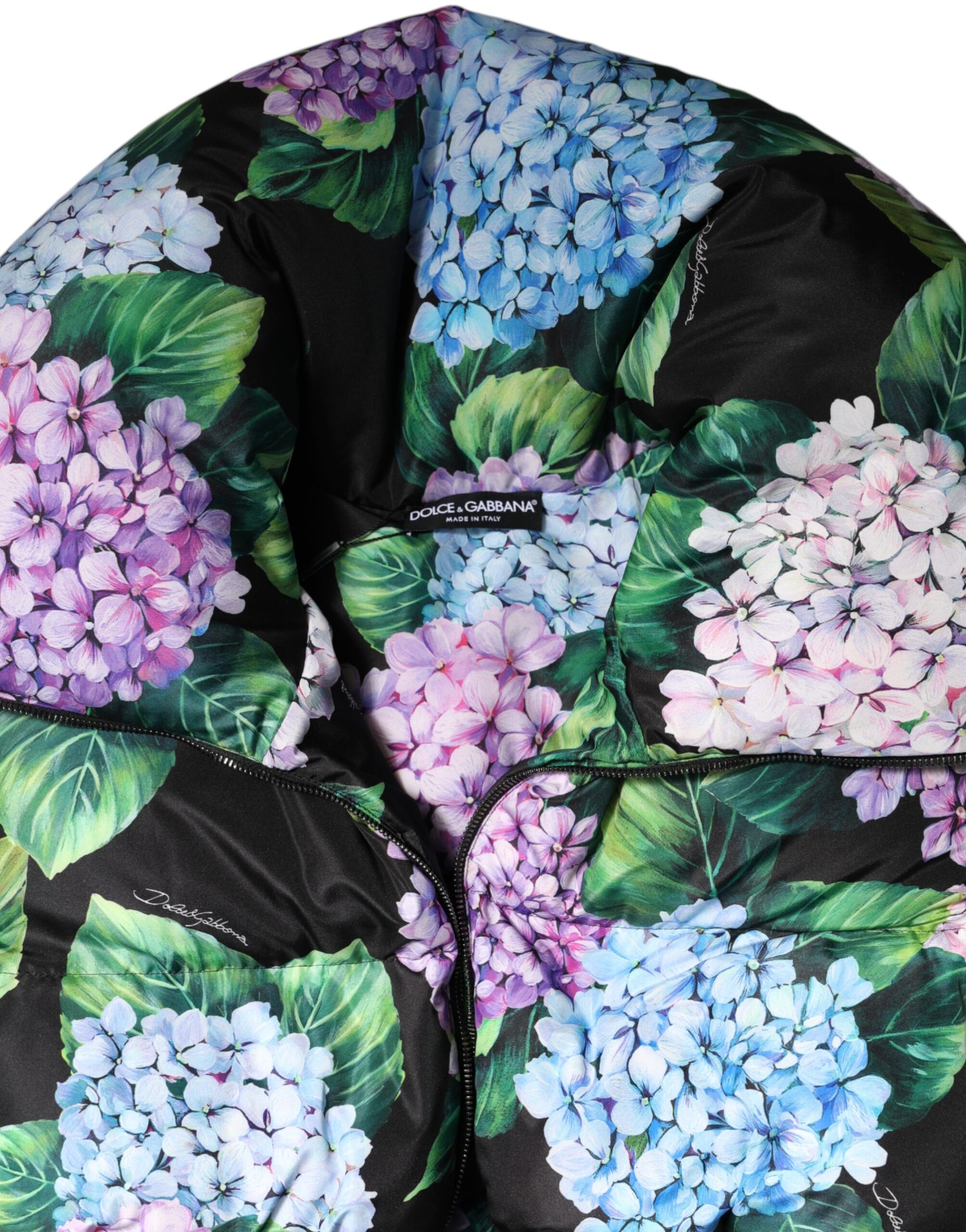 Dolce &amp; Gabbana Doudoune matelassée à imprimé floral multicolore