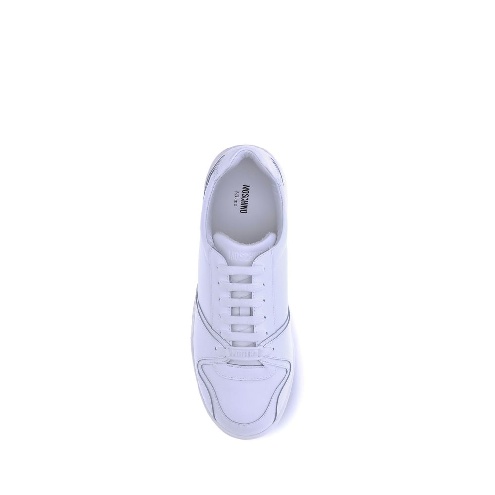 Baskets en cuir Moschino