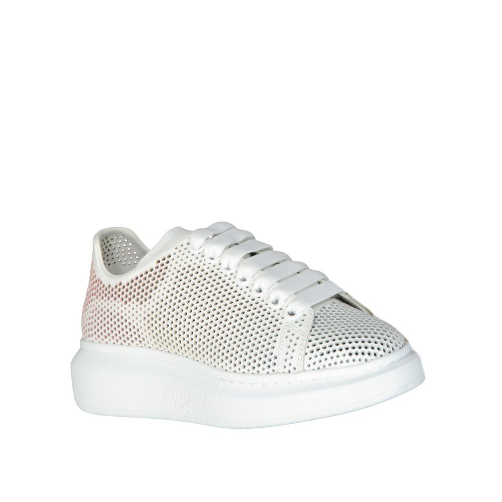 Baskets oversize à pois découpées Alexander McQueen