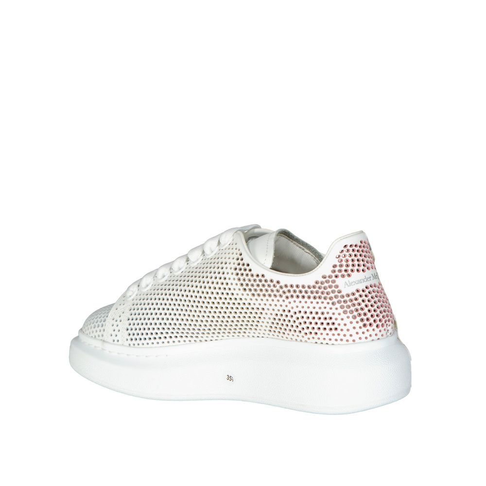 Baskets oversize à pois découpées Alexander McQueen