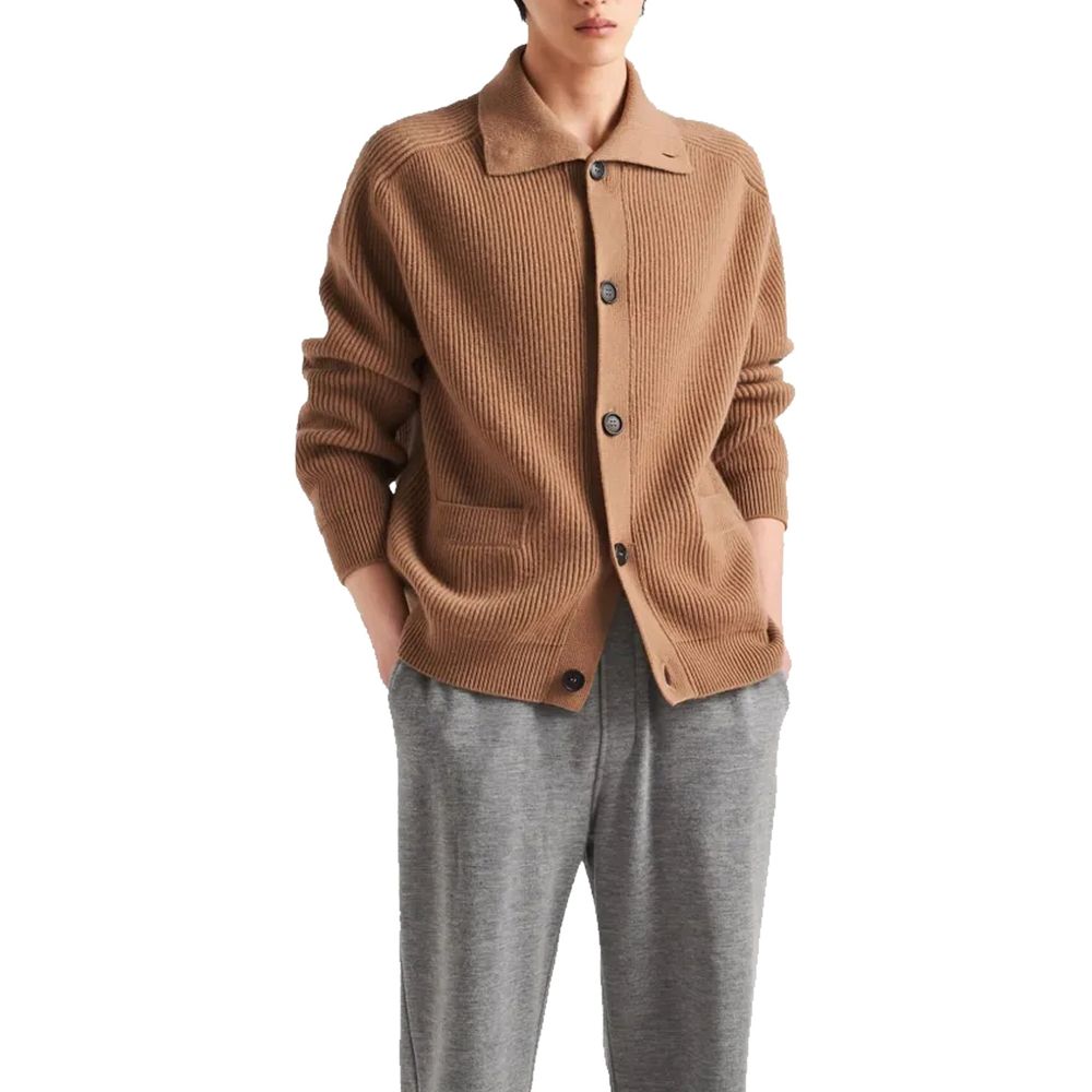 Cardigan Prada en cachemire côtelé