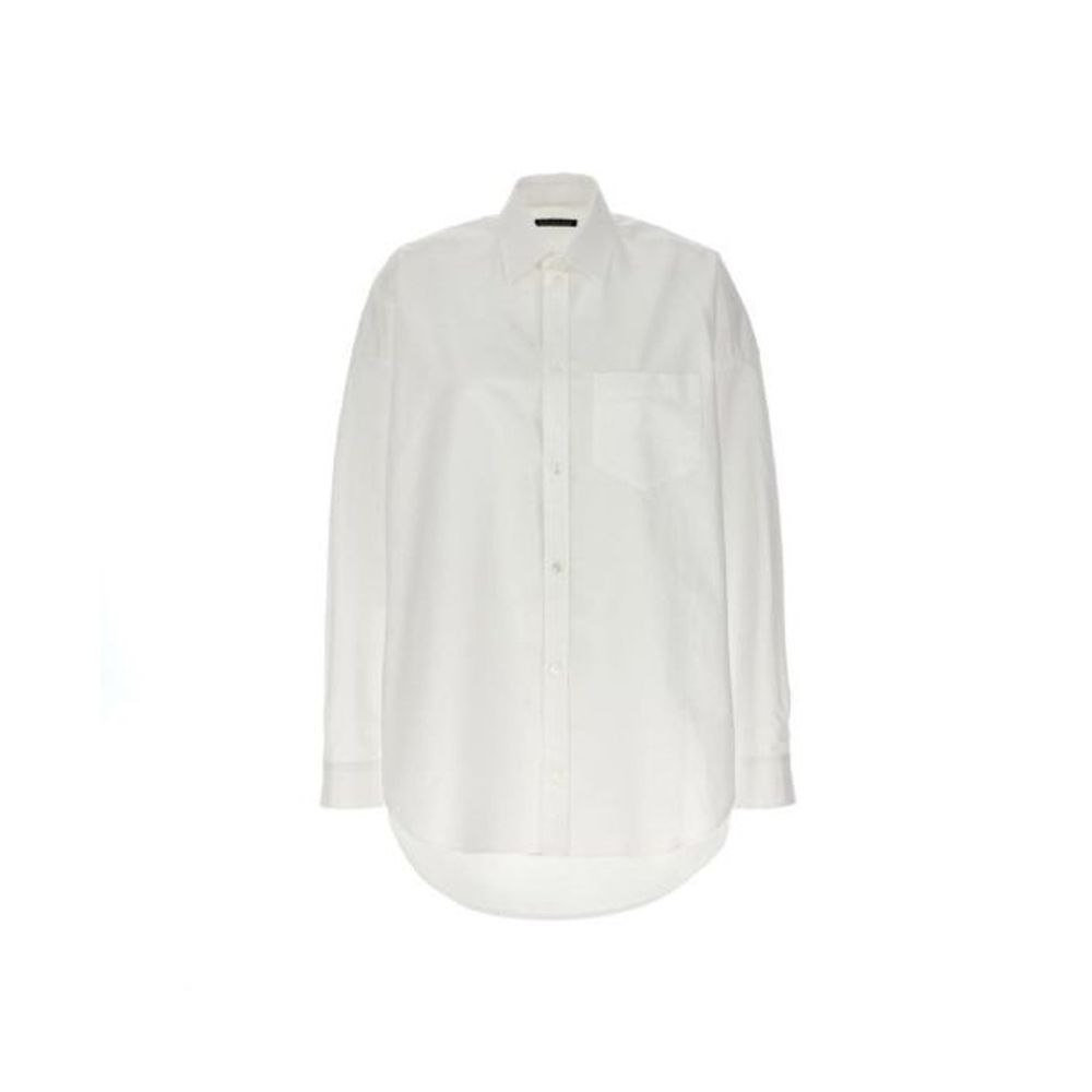 Chemise oversize en popeline Balenciaga