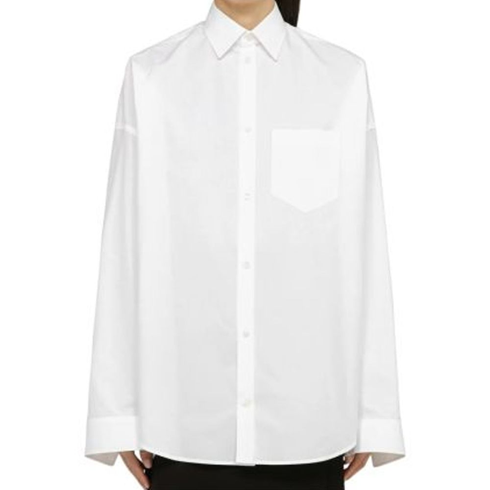 Chemise oversize en popeline Balenciaga
