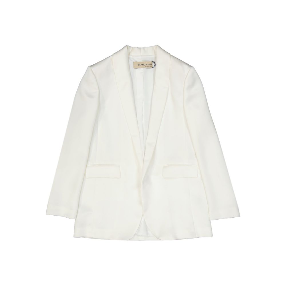 Veste effet satin BLANCA VITA