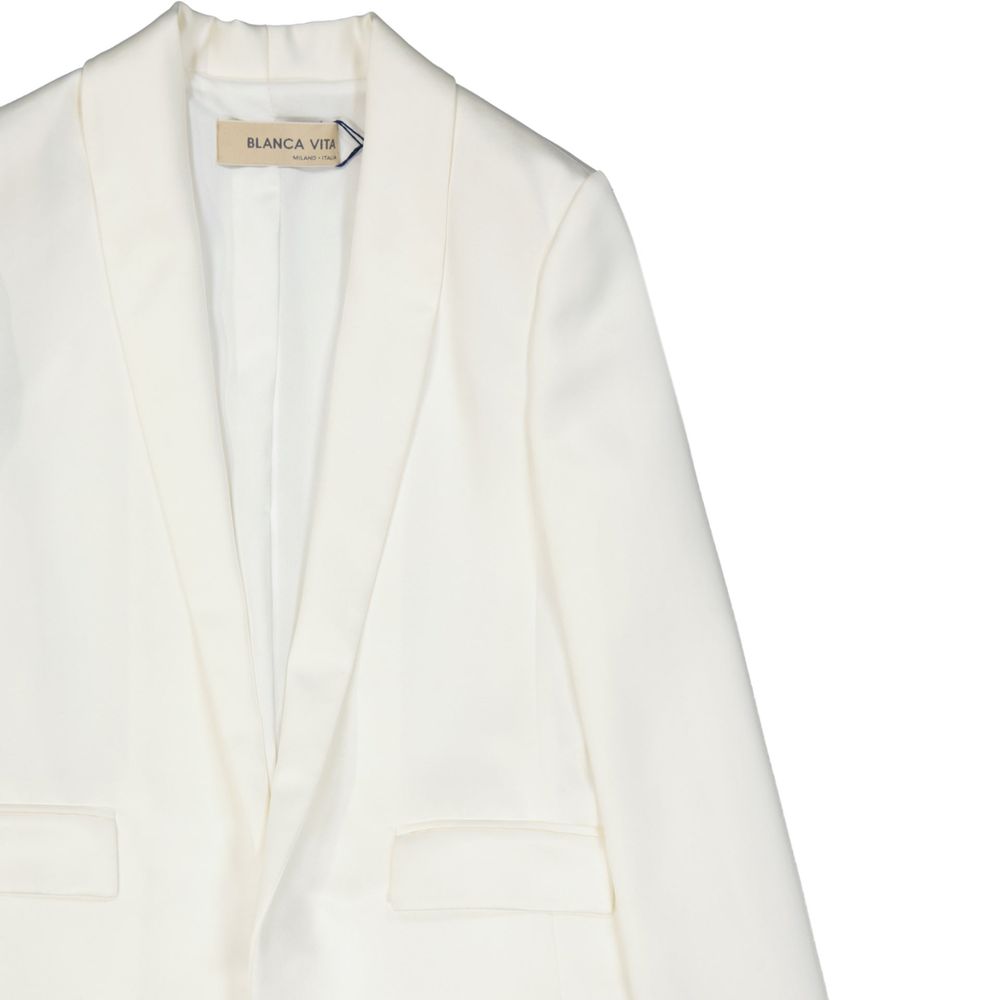 Veste effet satin BLANCA VITA