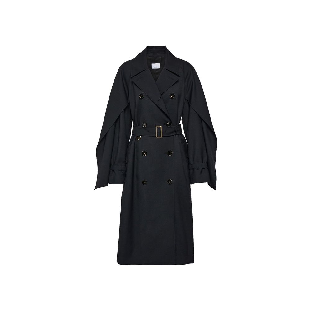 Trench-coat en laine mélangée Burberry