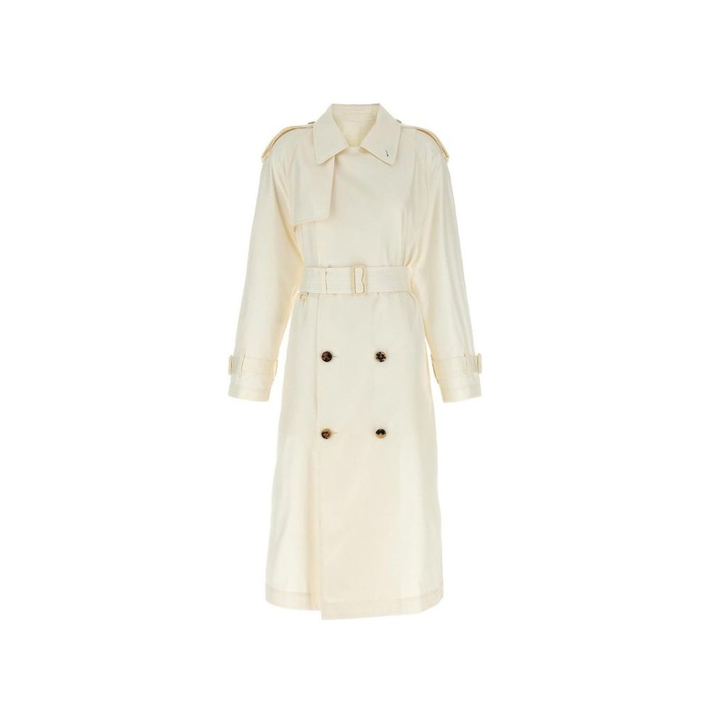 Trench-coat en soie Burberry