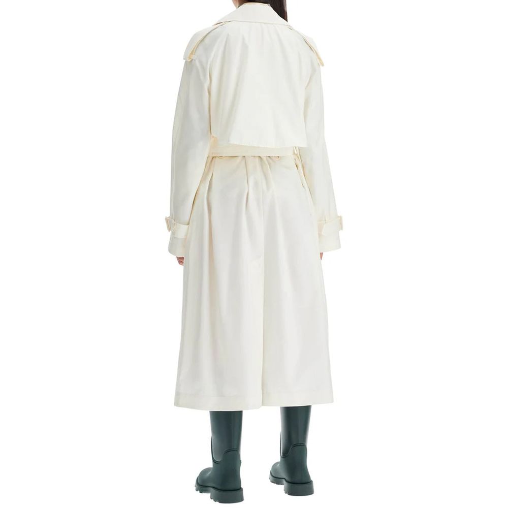 Trench-coat en soie Burberry